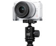 L-образная рукоятка для Canon EOS R50 V с Arca-Swiss серебристая