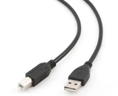 Кабель USB 2.0 тип A/B (1,8 м) Cablexpert CCP-USB2-AMBM-6 черный