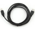 Кабель USB 2.0 тип A/B (1,8 м) Cablexpert CCP-USB2-AMBM-6 черный