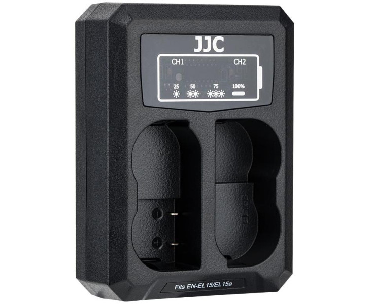 двойное зарядное устройство для Nikon EN-EL15a