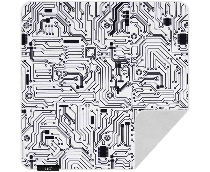 купить защитную обёртку для фотокамеры узор микросхема 35x35 см