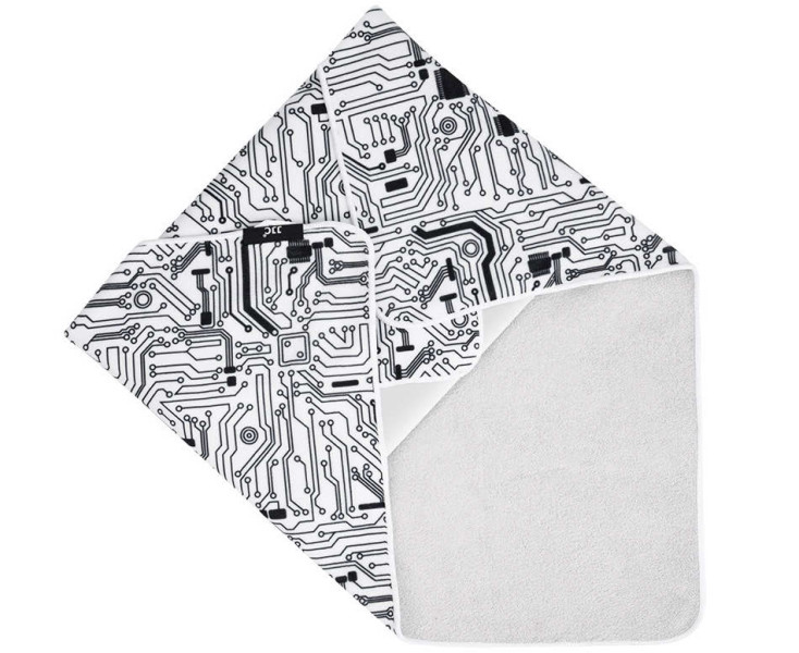 мягкий защитный чехол конверт для планшета узор микросхема 35x35 см
