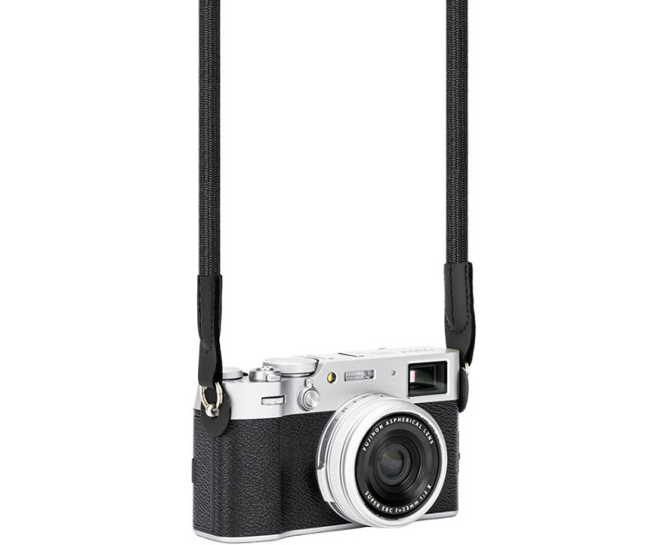 ремень для Canon Sony Nikon Fujifilm плетёный чёрный