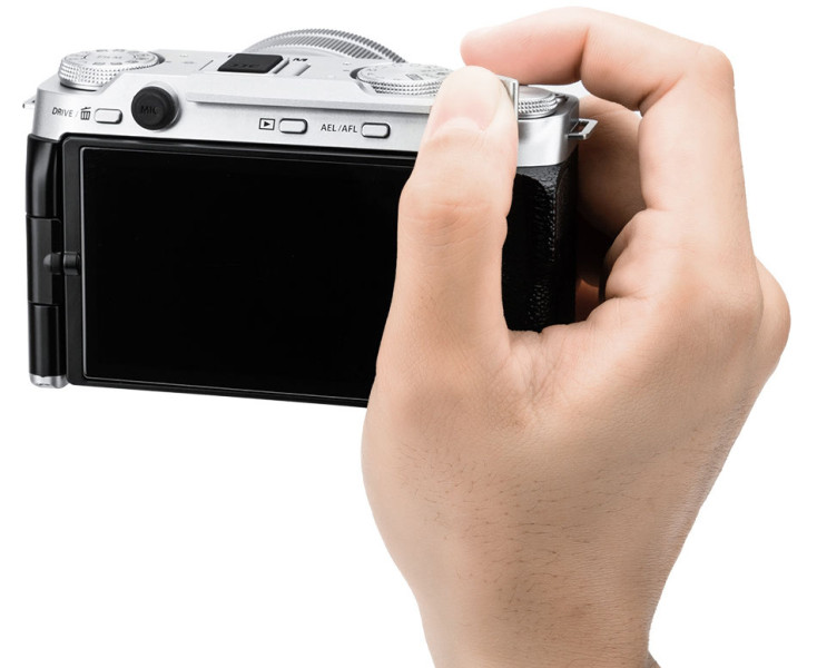 серебристый хват под палец для Fujifilm X-M5