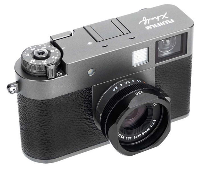 чёрная квадратная бленда для Fujifilm X Half