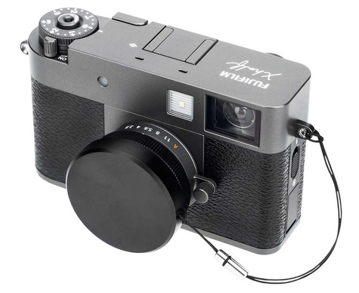 квадратная бленда для Fujifilm X Half чёрная