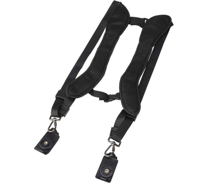 ремень двухсторонний на две фотокамеры