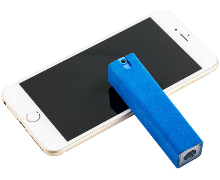 антибактериальный спрей для смартфона синий цвет