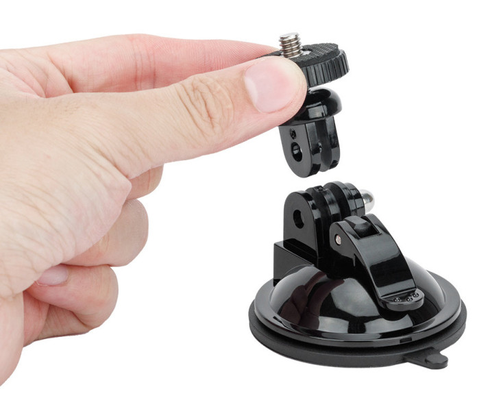 JJC SCM-1 Крепление присоска с винтом 1/4"-20 и для экшн камер