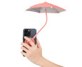 розовый магнитный зонтик для смартфона