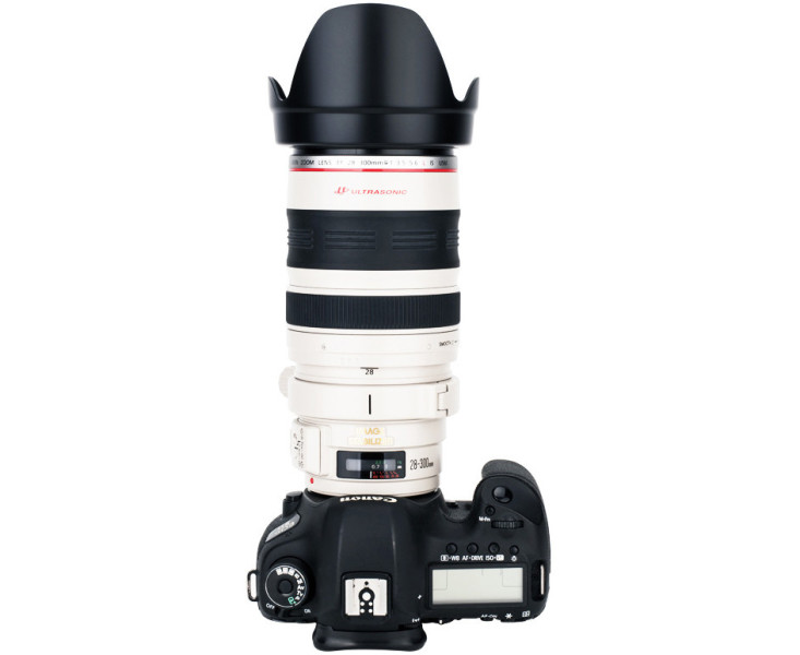 бленда для объектива Canon EF 28-300mm черный цвет