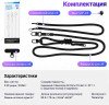 JJC LY-B Плетёный ремень для DJI Osmo Pocket 4, Pocket 4P и Pocket 3 и смартфонов, чёрный