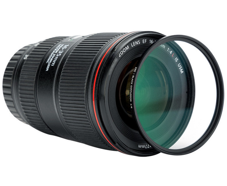 тонкий диффузионный Black Diffusion 1/4 фильтр 49 мм