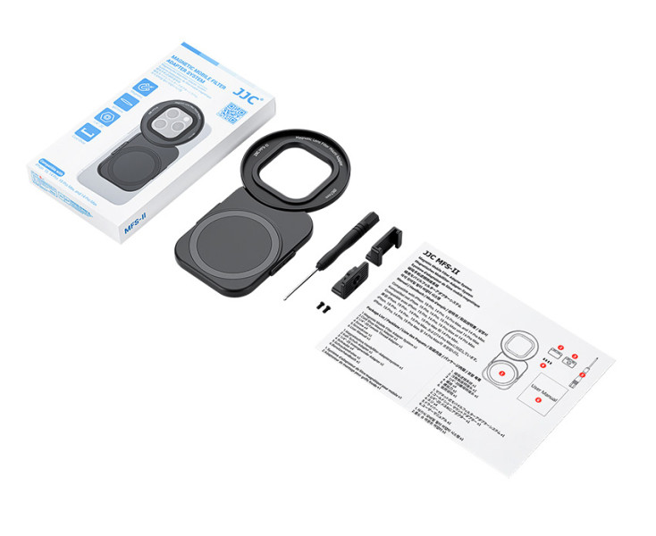 JJC MFS-II MagSafe система установки светофильтров 67 мм на iPhone 14, 15, 16 Pro и Pro Max