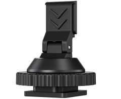 Адаптер для установки ресивера DJI Mic Mini в горячий башмак камеры и штативы 1/4-20