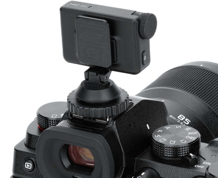 JJC HC-DMN Адаптер для крепления приёмника DJI Mic Mini в горячий башмак фотокамеры и в штативы с винтом 1/4-20