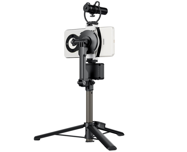 магнитное крепление смартфона в автомобильный держатель белое