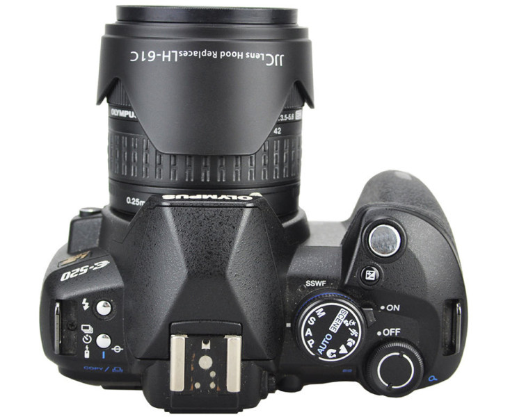 для Olympus M.Zuiko Digital ED 14-150mm f/4.0-5.6 бленда чёрная