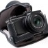 Чехол для Olympus E-P1 / E-P2 черный цвет