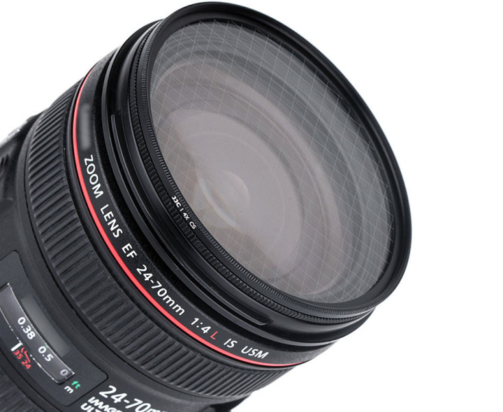 55мм звёздный фильтр четырех лучевой