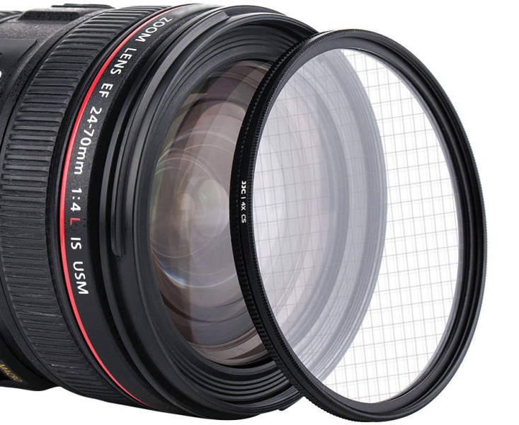 четырёх лучевой звёздный светофильтр 55мм