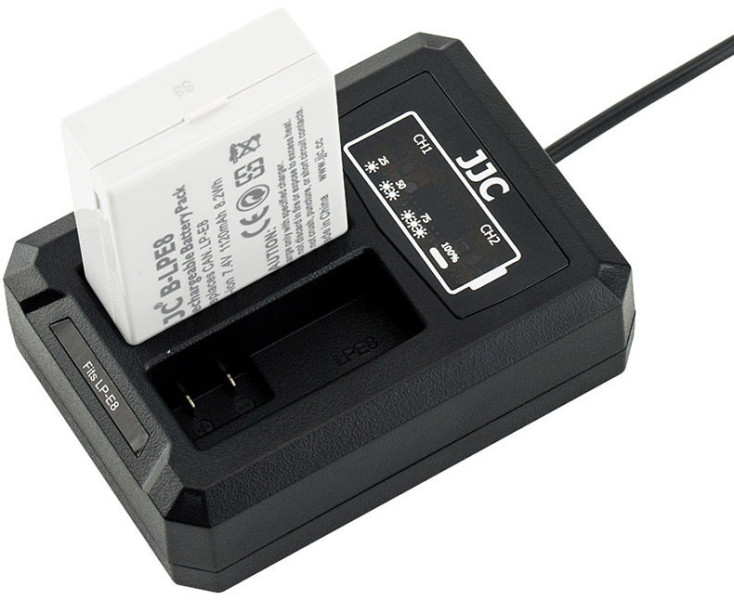 двойная зарядка для Canon LP-E8