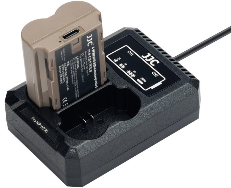 для Fuji X-H2S аккумулятор с Type-C