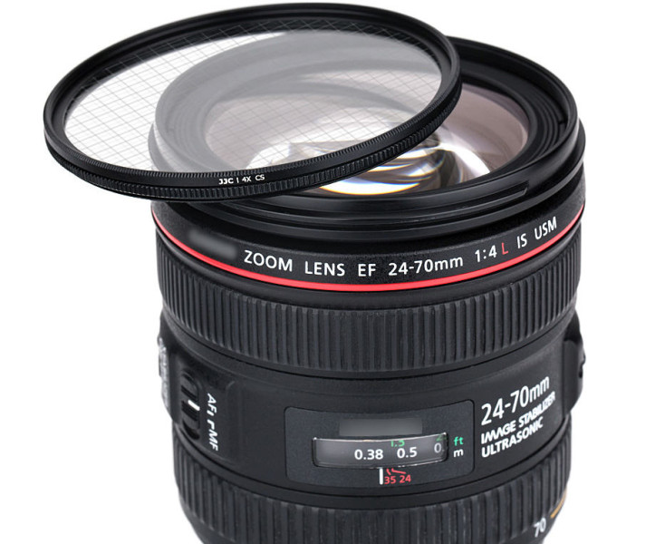 четырёх лучевой звёздный светофильтр 58мм