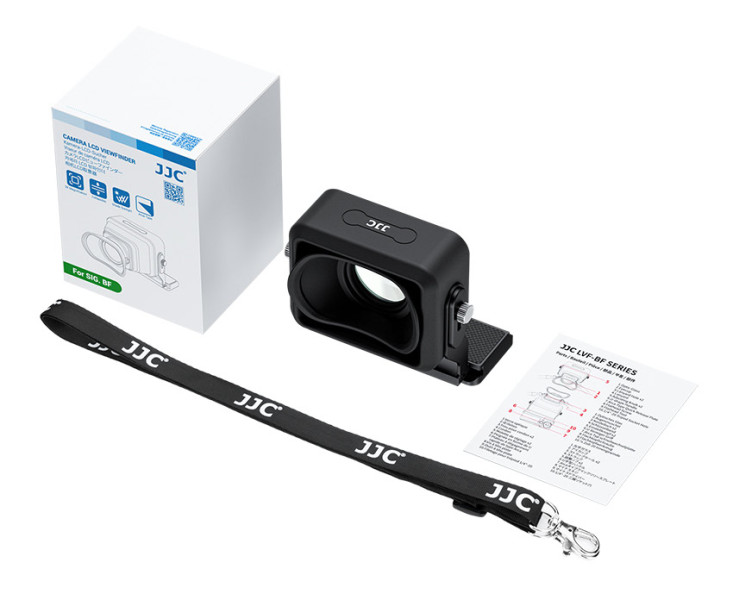 JJC LVF-BF BLACK Съёмный видоискатель для ЖК-экрана Sigma BF с увеличением 300% чёрный цвет