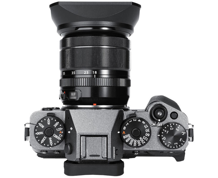 бленда Fujinon XF 14mm f/2.8 R металлическая с крышкой