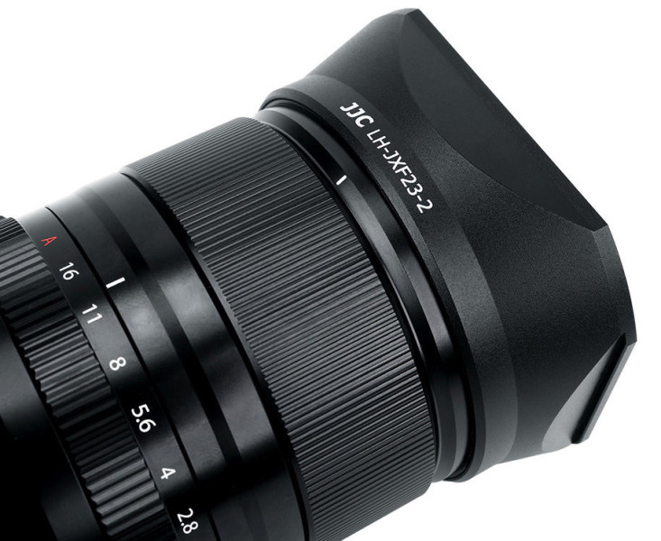 JJC LH-JXF23-2 BLACK Бленда для объективов Fujinon XF 33mm F1.4 R LM WR и Fujifilm XF 23mm F1.4 R LM WR