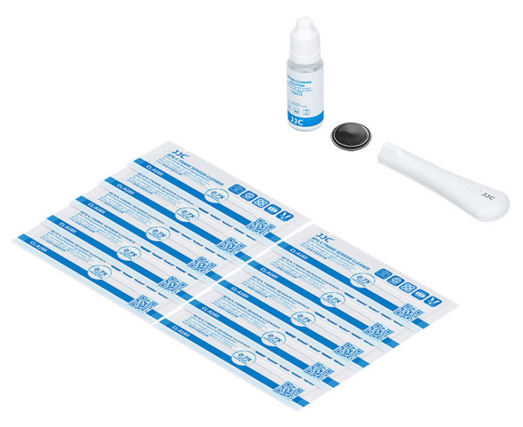 JJC CL-AS10K2 Набор щёточек для чистки матриц APS-C с рукояткой и жидкостью