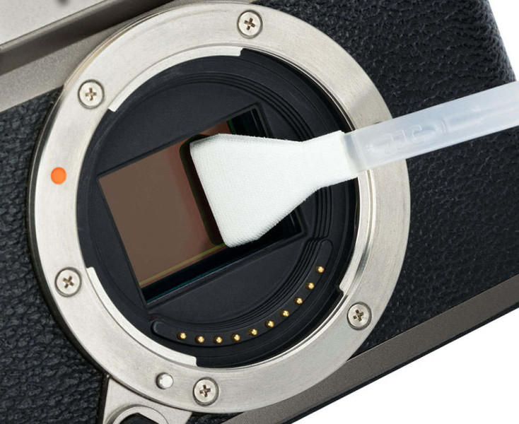 как почистить кроп матрицу фотокамеры