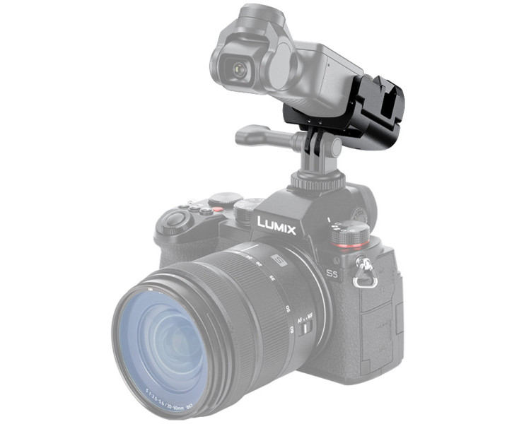 крепление DJI Osmo Pocket 3 в нагрудные и велосипедные крепления