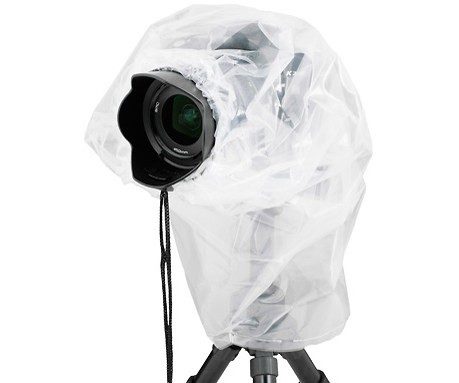 Накидка от дождя прозрачная JJC для фотокамер