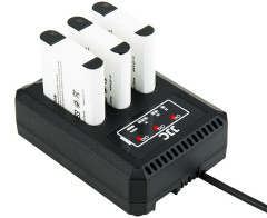 Зарядное USB устройство для трёх аккумуляторов Olympus LI-90B / Ricoh DB-110