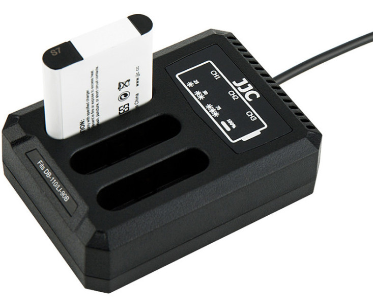 зарядить три аккумулятора Olympus LI-90B