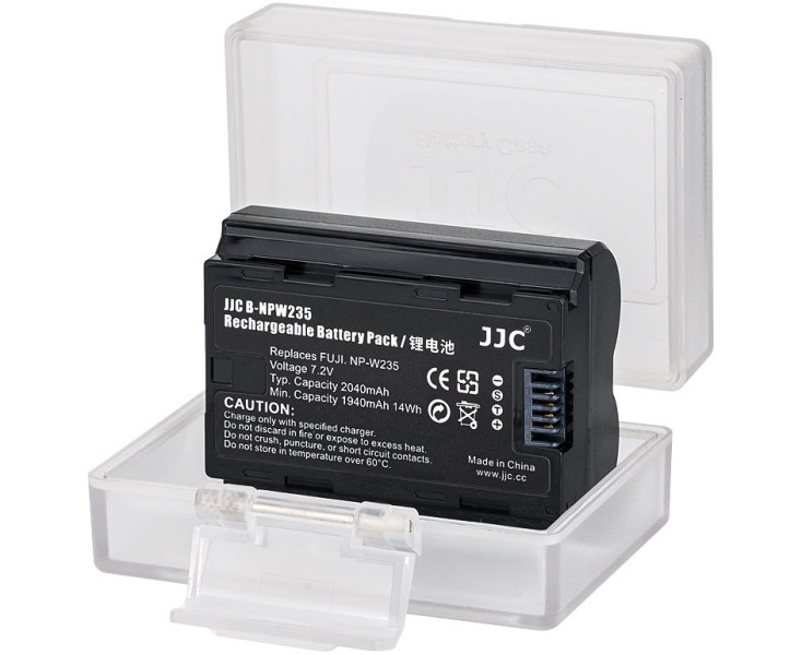 JJC B-NPW235 Аккумулятор Fujifilm NP-W235 аналог для Fuji Finepix X-T4, X-H2, X-H2S и GFX100S