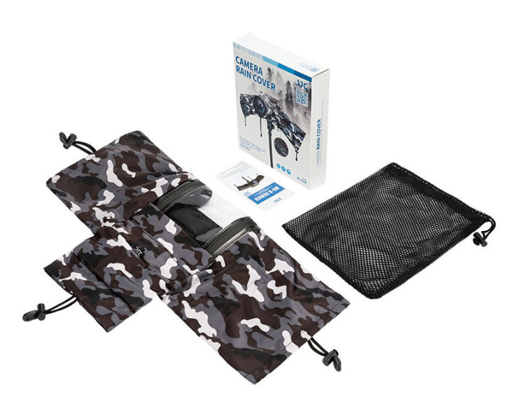 JJC RC-SGR Дождевой чехол для беззеркальных фотокамер, цвет серый хаки