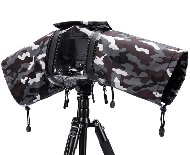 серый хаки накидка от дождя для беззеркальной фотокамеры