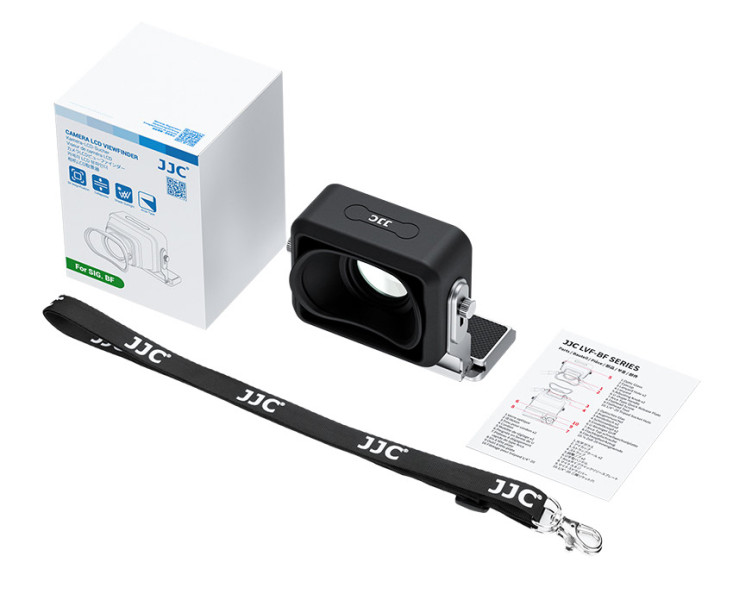 JJC LVF-BF SILVER Съёмный видоискатель для ЖК-экрана Sigma BF с увеличением 300% серебристое крепление