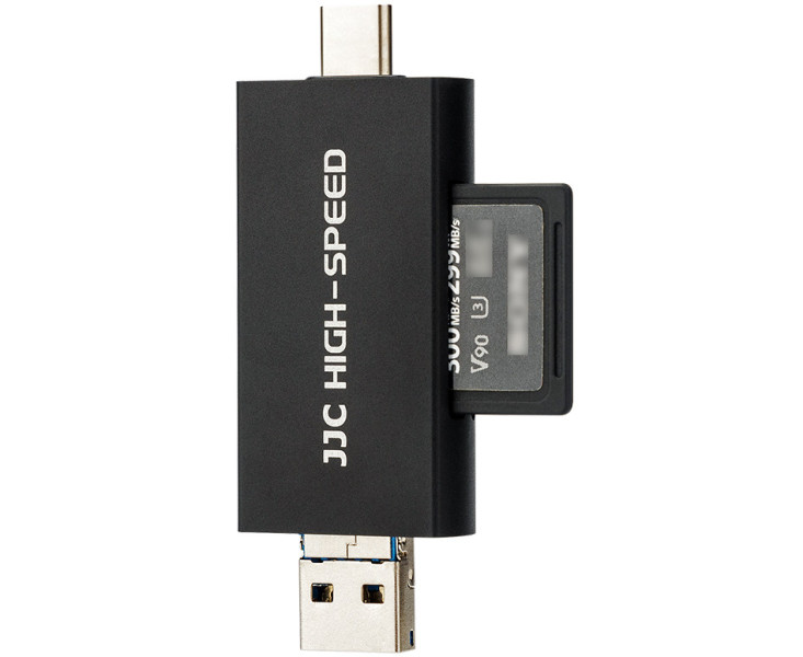 microUSB картридер черный цвет