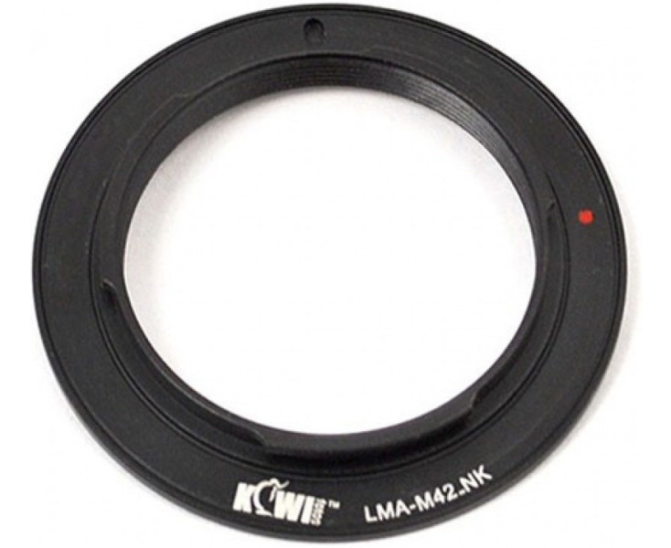 Адаптер для установки объективов M42 на Nikon F