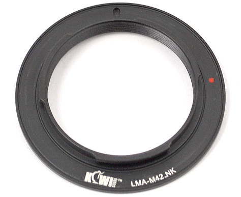 установить объектив M42 на камеру Nikon