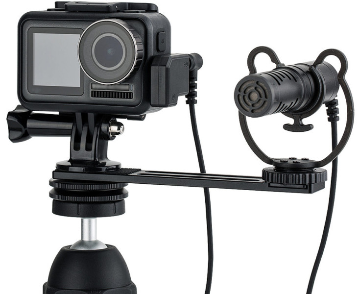 для DJI Osmo Action адаптер микрофона