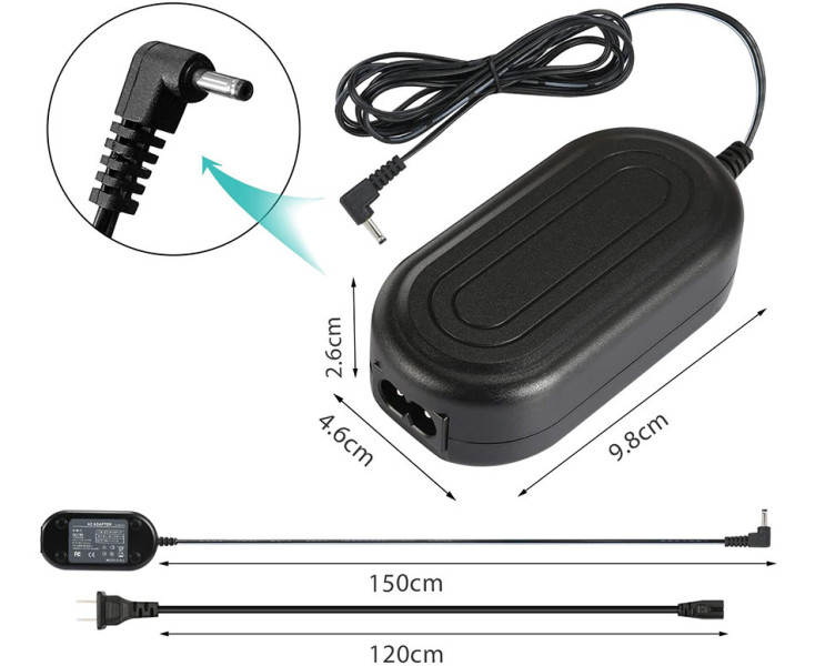 ACK-E8 Комплект каплер Canon DR-E8 с сетевым адаптером AC-E8 аналог