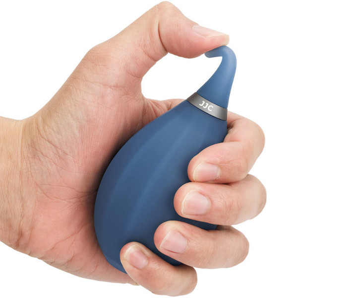 прозрачная синяя эффективная груша для оптики