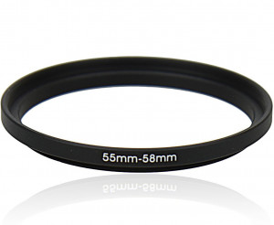 Повышающее кольцо 55-58 мм