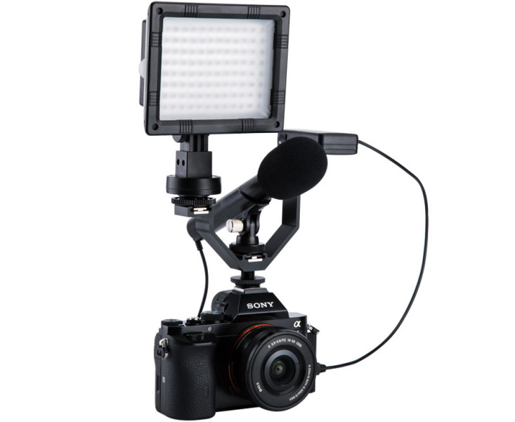 V-образный кронштейн тройник для горячего башмака (125 мм)