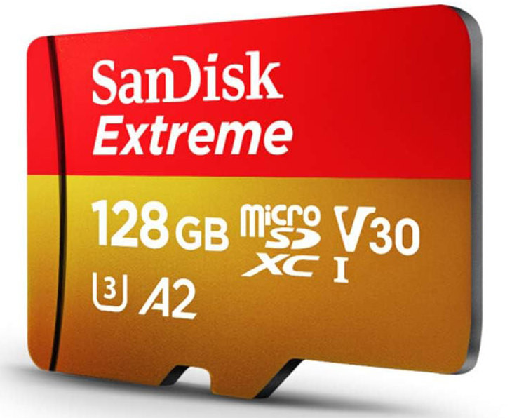 Sandisk Extreme 128Gb microSD